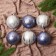 Set of balls plastic D-8 cm, 6 pcs "Mysterious pattern"
