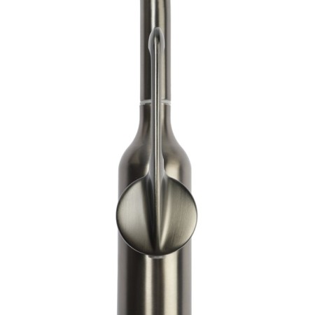 Kitchen mixer Zein Z3740, "Drop", single -leaf, pouring height 13 cm, graphite-2
