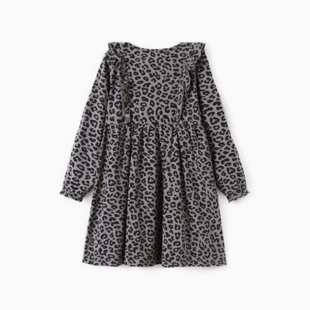 Платье детское с длин.рукавом KAFTAN Trendy grey р.32 (110-116)-9