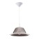 Bayerlux lamp Elvira 1he27 White/chrome 30x30x12cm