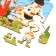 The puzzle is figured. Based on the Russian folk tale "Geese-Swans"