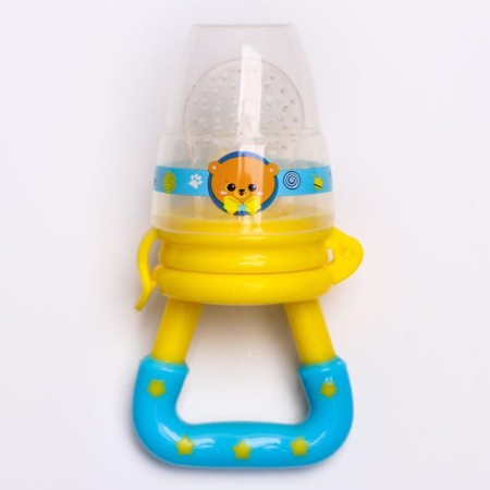 Nibbler for feeding with silicone mesh "Bear Prince"-2