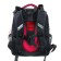 School backpack 38 x 30 x 16 cm, ergonomic back, stavia "paws", gray