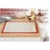 Reinforced rug "pasta", silicone, 60 × 40 cm