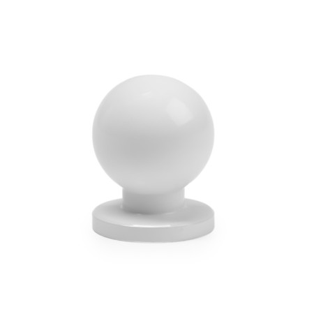 Handle button Cappio RK146, D = 20 mm, white color