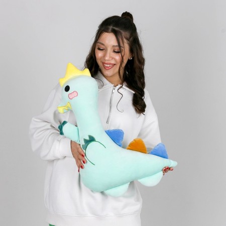 Soft toy "dinosaur", 45 cm, green color