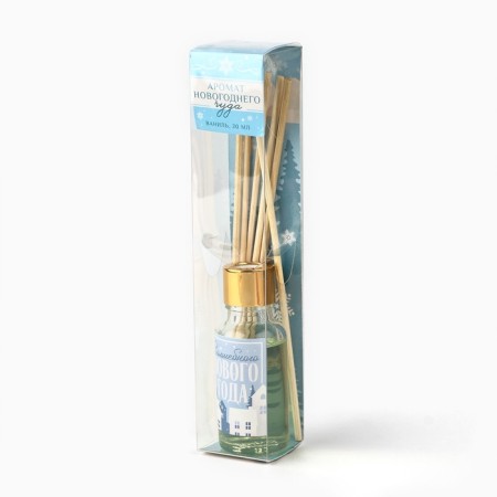 Aromadiffusor aromatic sticks "New Year's collection: Magic New Year", Vanilla, 20 ml.-5