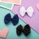 Hair clip "Bow" classics, 5.5 cm, mix