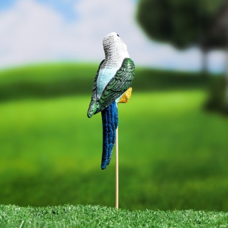 Figure - Piture "Parrot" Blue 10x5x4 cm-2