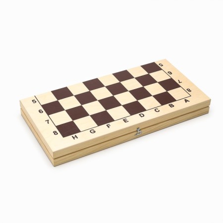 Chess Wooden Grandmaster, tournament 43 x 43 cm, King H-10.6 cm, pawn H-5.6 cm-5