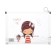 Lightning folder-convert format A5, 180MKR, with a pattern "Little Girl", mix