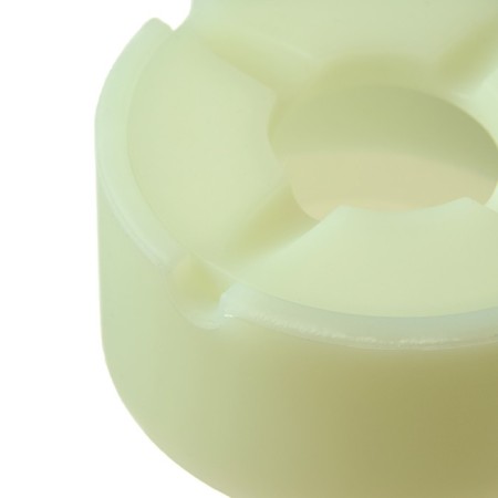 Silicone ashtray, with a lid, round, 8.3 x 4 cm, white-3