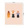 The tablecloth “Recognition of love”, rectangular, Saten, size 120x145 cm