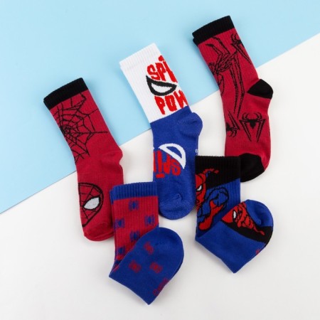 Set of socks Spider-Man, 5 pairs, 18-20 cm-1