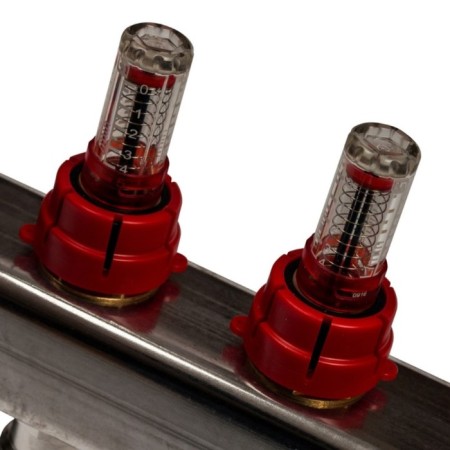 Collector Group Stout SMS-0927-000006, with consumables, valve, 6 outputs, stainless steel. steel-3