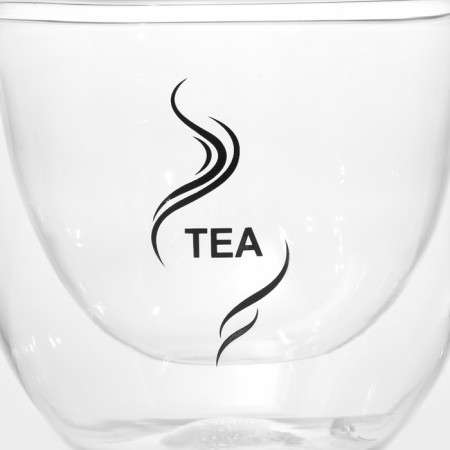 Glass mug with double walls Magistro "Duo. TeA ", 200 ml, 12.5 × 9 × 7.5 cm-2