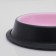 A bowl with a non -slip base of two -color for kittens, 225 ml, pink