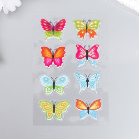 Plastic sticker "Bukashka" mix 19x10 cm-1