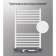Electric towel Indigo Attic, 800x500 mm, timer, hidden installation, white