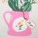 Catcelle kitchen. Dolyana "Beauty in all" 28x46 cm, Rogozhka, 100% HL, 160g/m2