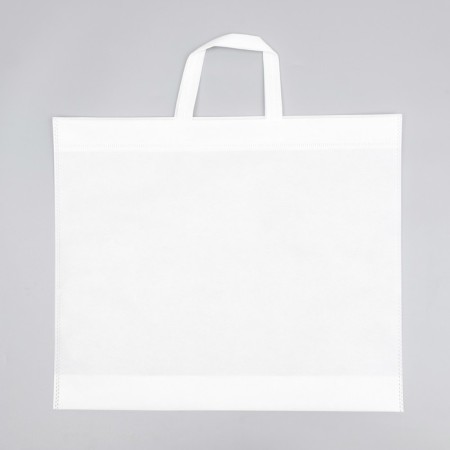 A package with a loop pen "Eco", white, 43 x 52 cm