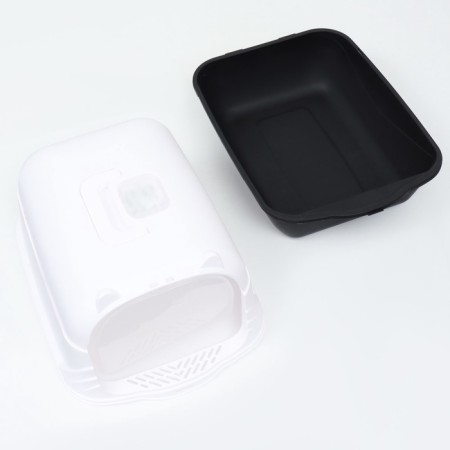 Domik toilet 35 x 50 x 35 cm, white-black-13