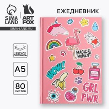 Diary A5 80 l.7BC GRL RWR