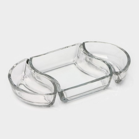 Set of glass composite salad bowls Versay, 350 ml, of 3 pcs