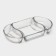 Set of glass composite salad bowls Versay, 350 ml, of 3 pcs