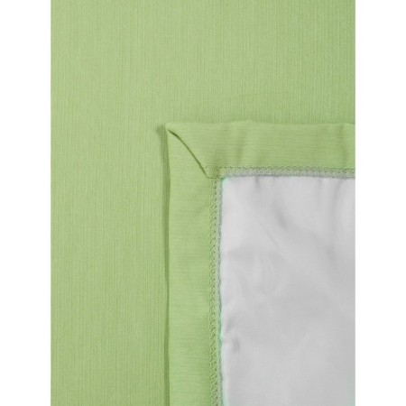 Premium bedspread, size 240x260 cm, light green color-3
