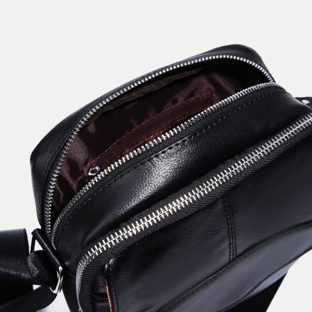 Male bag, Fidelio Largo, black color-4