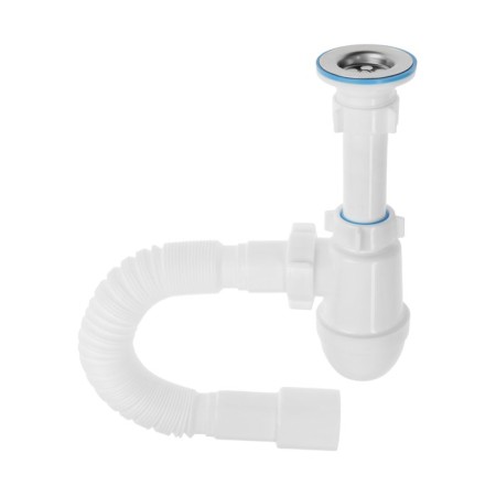 Siphon for the Anya Plast shell Varang VC1015, 1 1/4 "x 40 mm, with corrugation 40 x 40/50 mm