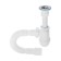 Siphon for the Anya Plast shell Varang VC1015, 1 1/4 "x 40 mm, with corrugation 40 x 40/50 mm