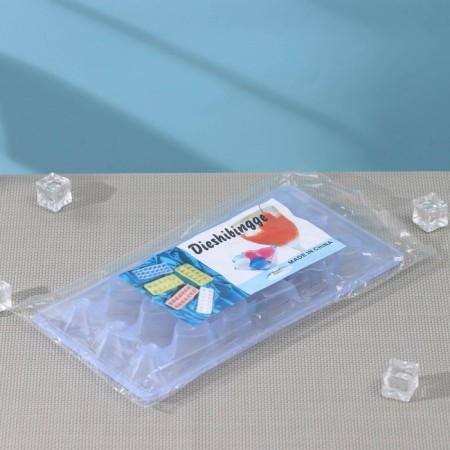 Form for ice, 22 × 11 × 2 cm, 18 cells, color mix-5