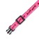 Fly collar with reflective coating "fish", 30 x 1 cm, pink