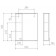 Bathroom Closher Mirror Iceberg Classic 55, right