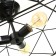 Lamp 2463/3e27 40W Black 58x58x22 cm Bayerlux