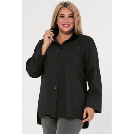Female shirt, size 58, black color