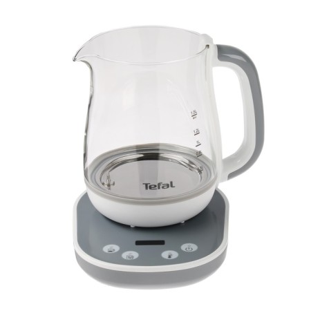 Electric kettle Tefal BJ551B10, glass, 1.5 l, 1430 W, adjustment t °, white-4