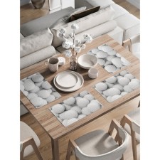 Set of napkins for setting the table 