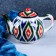 Rishtan ceramics "Atlas", 0.8 liters, multi -colored ceramics