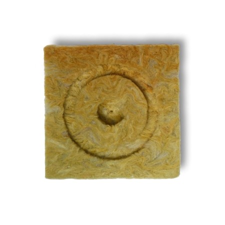 Ecover substrate mineral wool cube for plant seedlings, hole 20 × 15 mm, 10 × 10 × 6.5 cm-3