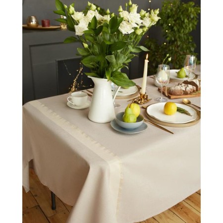 GPEC "Ethel" 110x165 cm ± 5cm, coffee color with gold thread, 100% cotton, 163 g/m2-2
