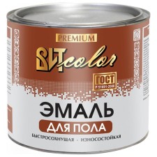 Paul enamel quickly dry vitcolor red-brown, 2.7 kg
