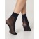 Women's semi-duma socks Conte Elegant Solo 40, size 23-25, Nero color, 2 pairs