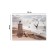 Carty clock is wall-mounted, interior "tower", silent, 30 x 40 cm