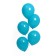 Latex ball 12 ", pastel, set 100pcs., Sea blue color