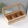 Casket tree with divisions "Flower pattern" 24x9.8x7 cm