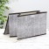 Stelly box for storage with a lid "Ronda", 38 × 24 × 24 cm, color gray color