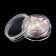 Assorted for decor "Tenderness", 3D effect, pink/transparent color